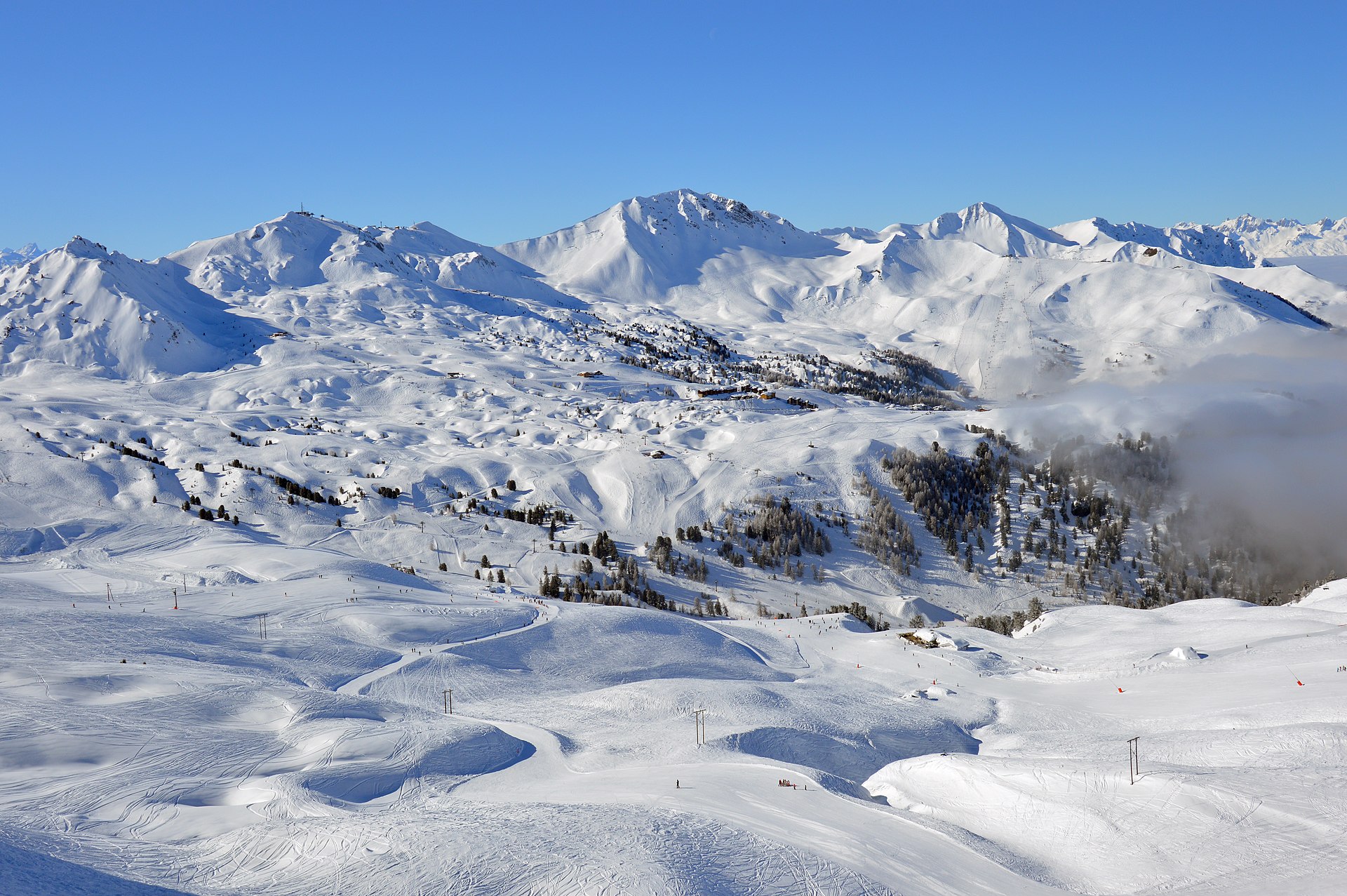 La Plagne background