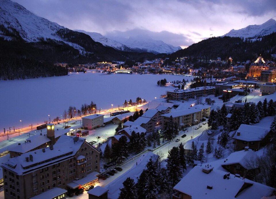 St. Moritz ski resort